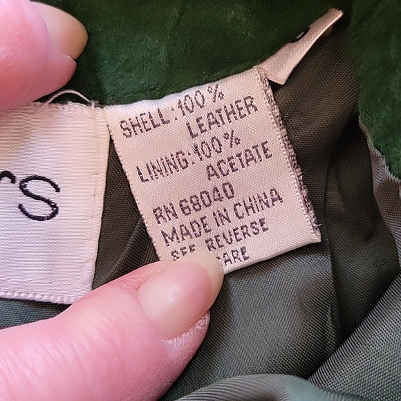 Vintage 90's Suede Maxi Skirt - Picture 7 of 8